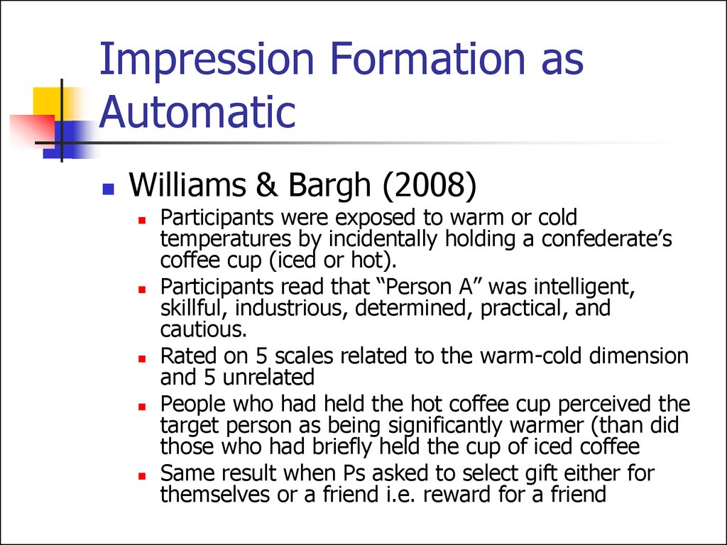 impression management examples
