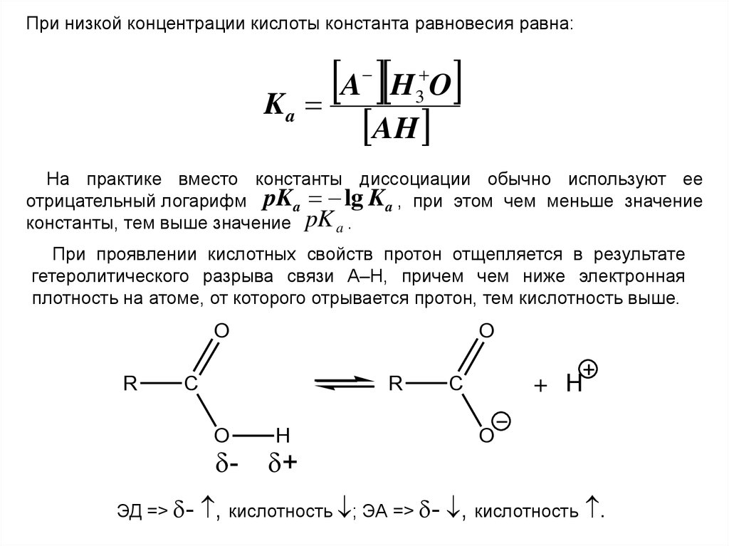 Смещение электронной плотности атомов