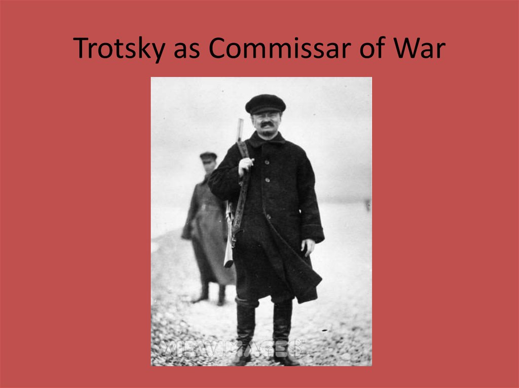 Trotsky as Commissar of War
