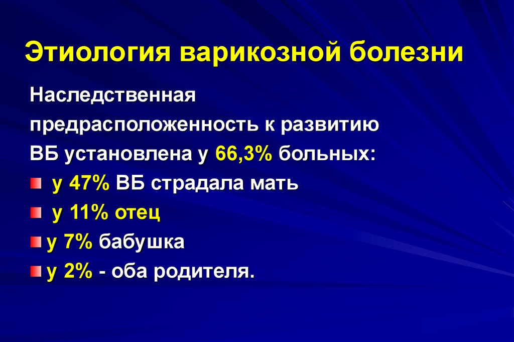 Варикозное расширение вен нижних конечностей карта вызова скорой медицинской