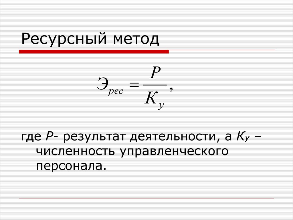 Ресурс метод