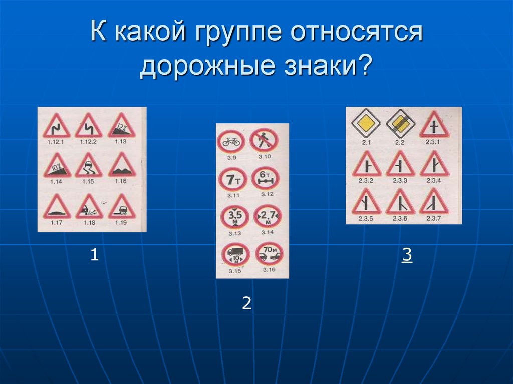 Презентация история дорожных знаков