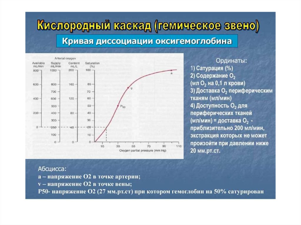 Пониженное содержание кислорода латынь