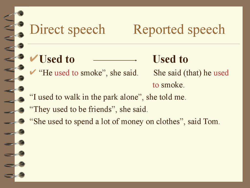 Uses speech. Used to reported Speech. Direct Speech reported Speech. Reported Speech Statements. Reported Speech reported Statements.