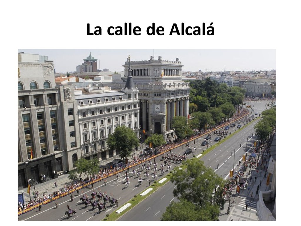 La calle de Alcalá