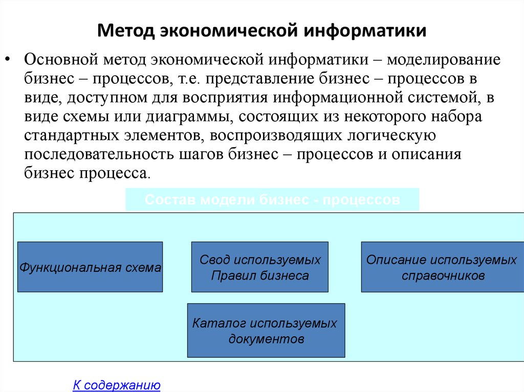 Экономическая информатика презентация