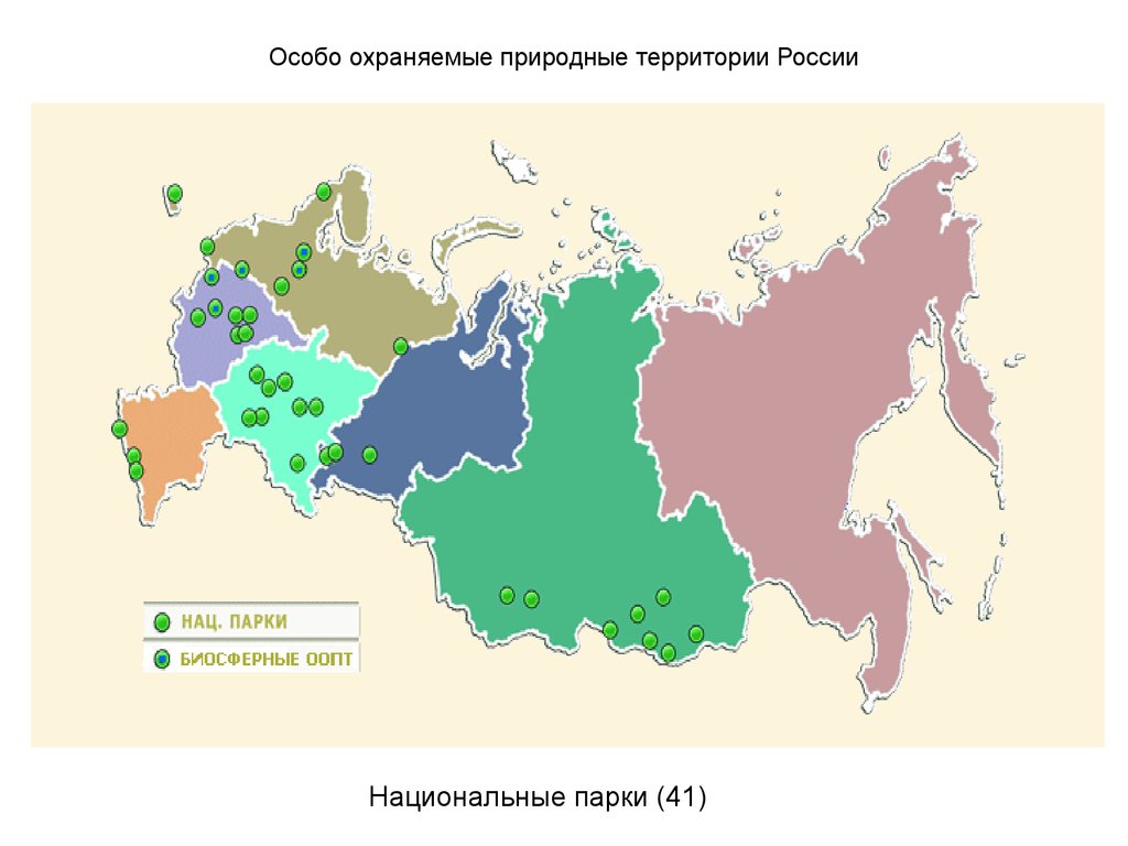 Особо охраняет охраняемые природные территории. Карта России природно охраняемых зон. Особо охраняемые природные территории. ООПТ России. Особые охраняемые природные территории России.