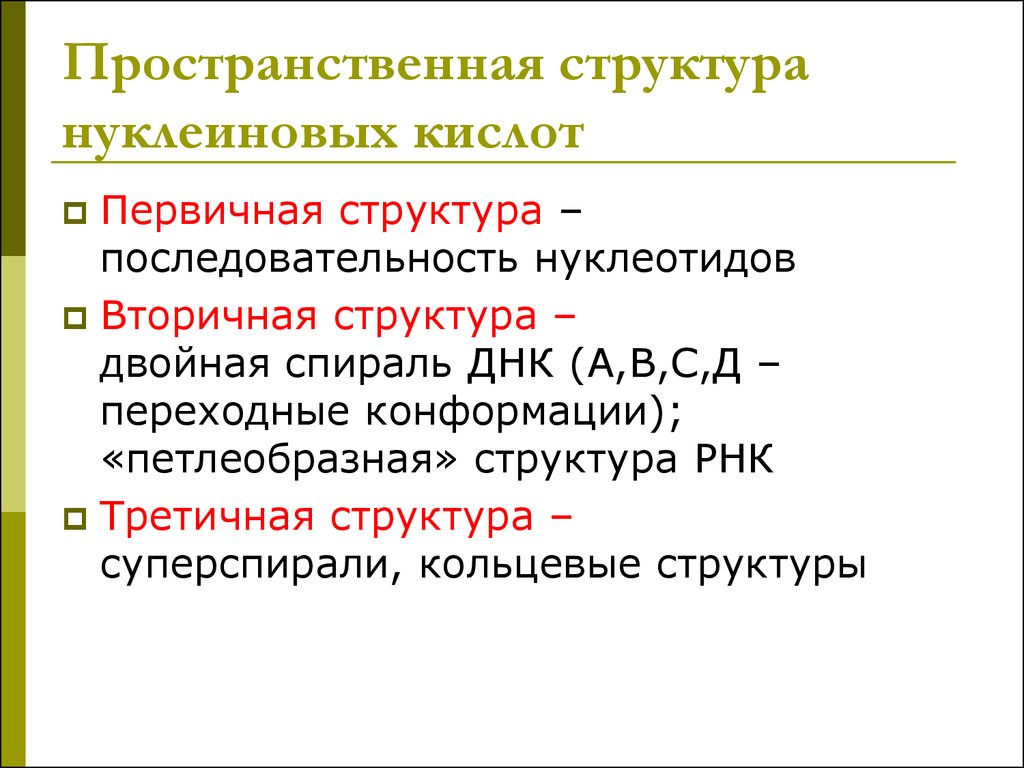 Функции кислот