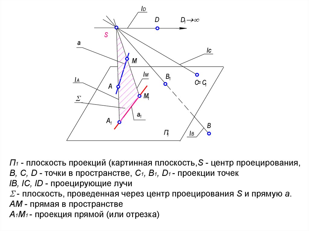 Проекция в пространстве