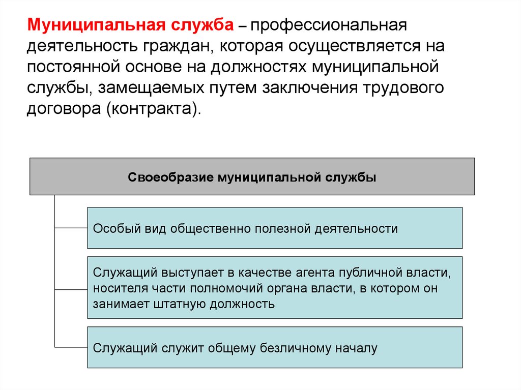 Осуществляется на основе. Муниципальная служба. Виды муниципальной службы. Государственная и муниципальная служба. Муниципальная служба определение.