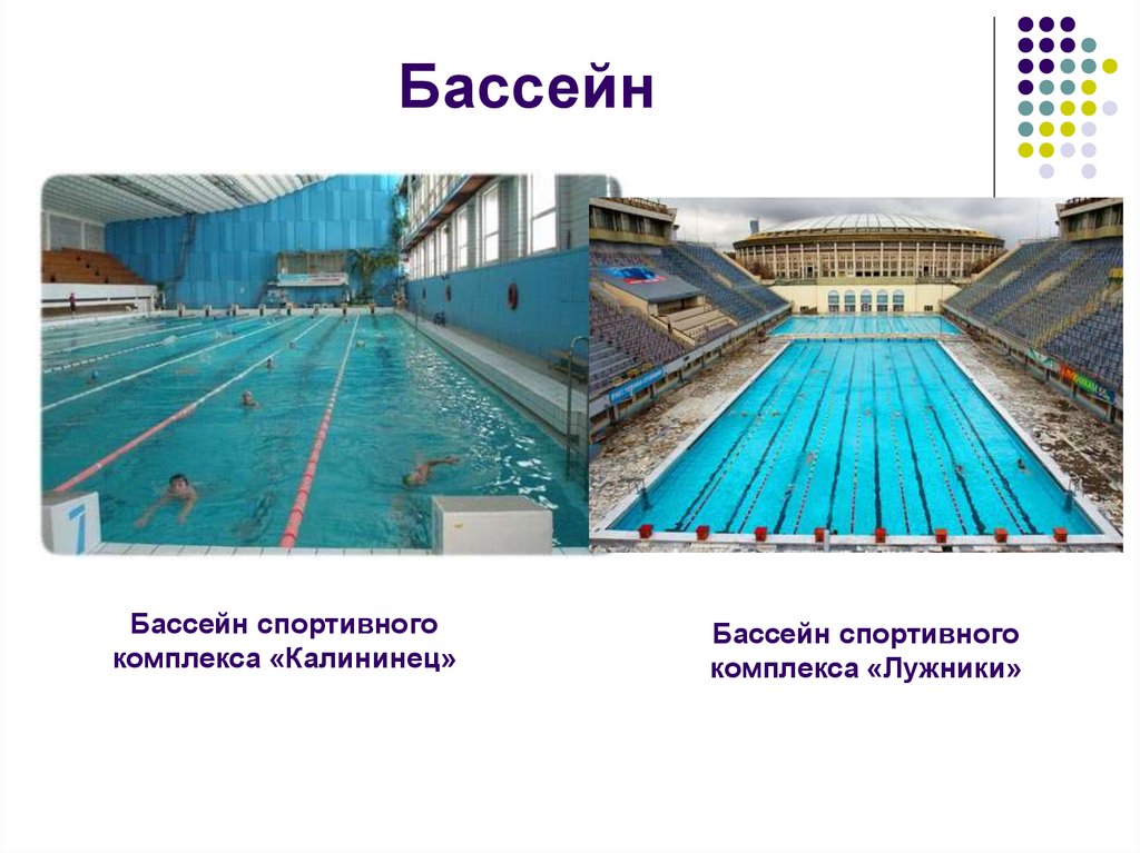 Спортивные сооружения презентация