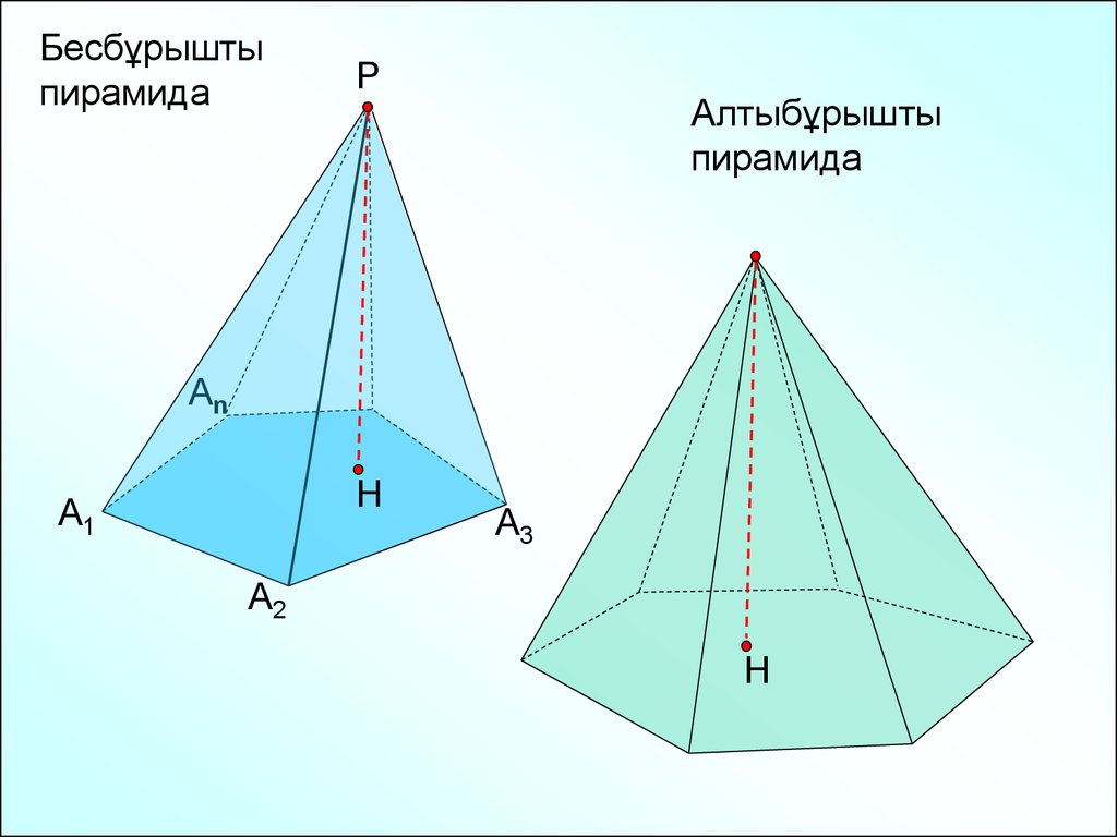 4 гранная пирамида