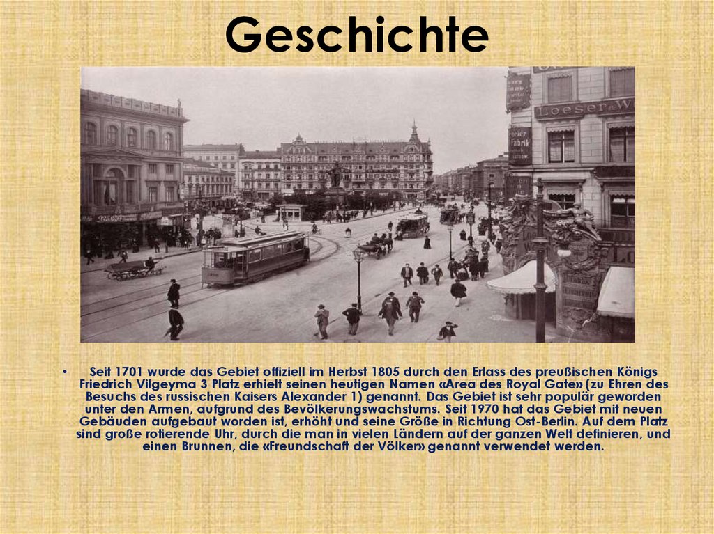 Geschichte