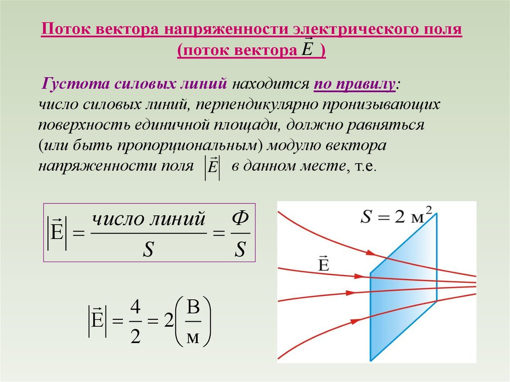 Закон пр. Густота линий напряженности поля. Густота линий напряженности поля пропорциональна. Густота силовых линий. Густота силовых линий пропорциональна модулю вектора напряженности..