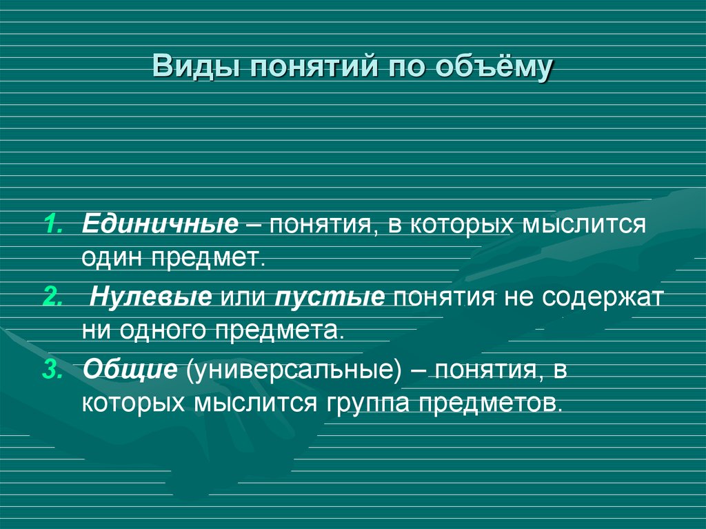 Современное понятие вид