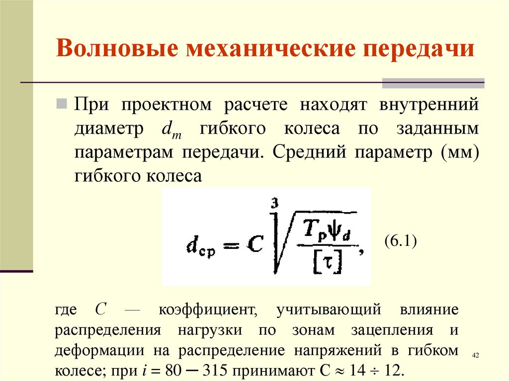 Волновая передача презентация