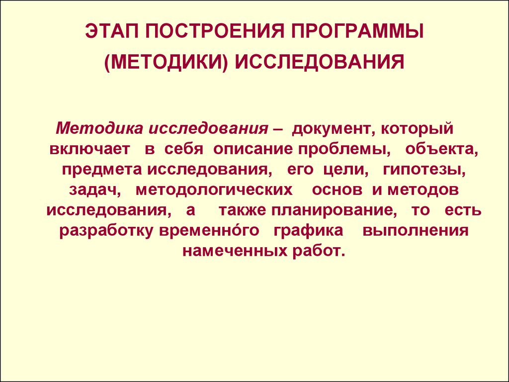 Методология научных исследований презентация