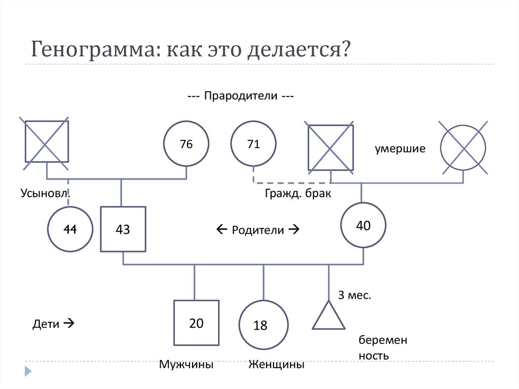 Схема психологического анализа семьи как системы