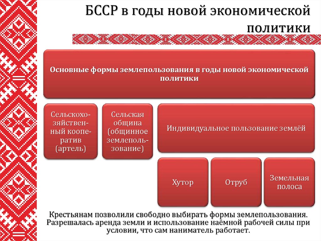 Беларусь экономическая политика. БССР В годы НЭПА. Политики в БССР. Экономическая политика. Формы землепользования.