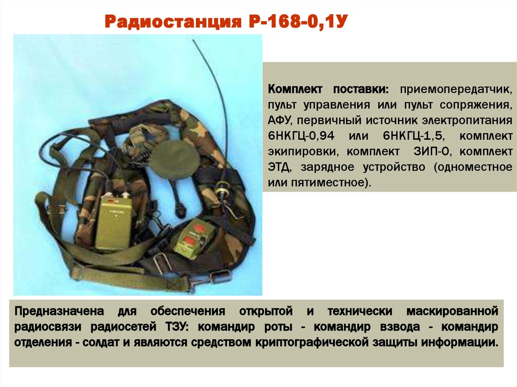 Радиостанция Р-168-0,1У