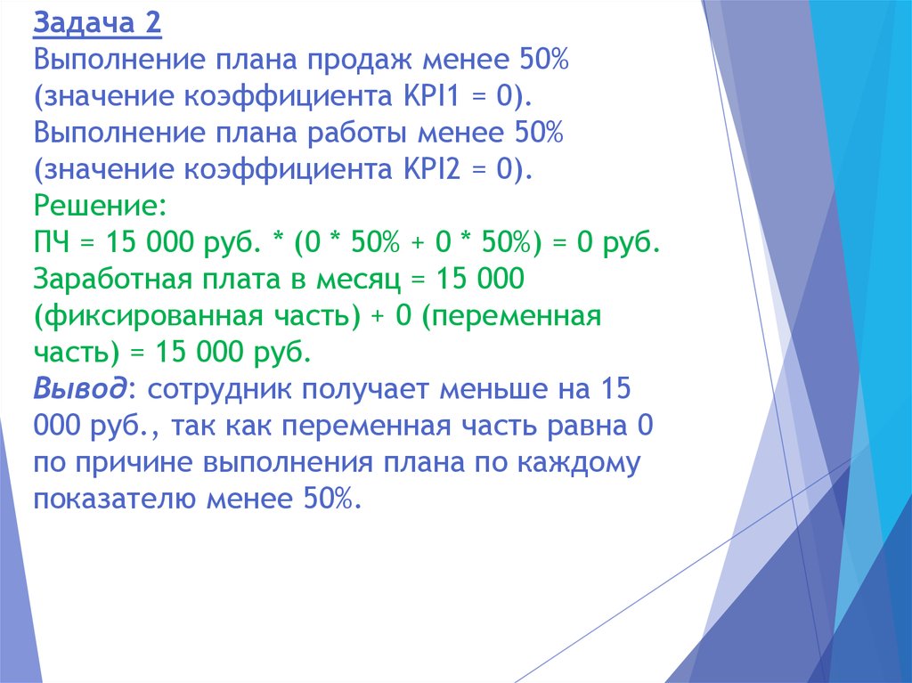 Не выполнен план продаж почему