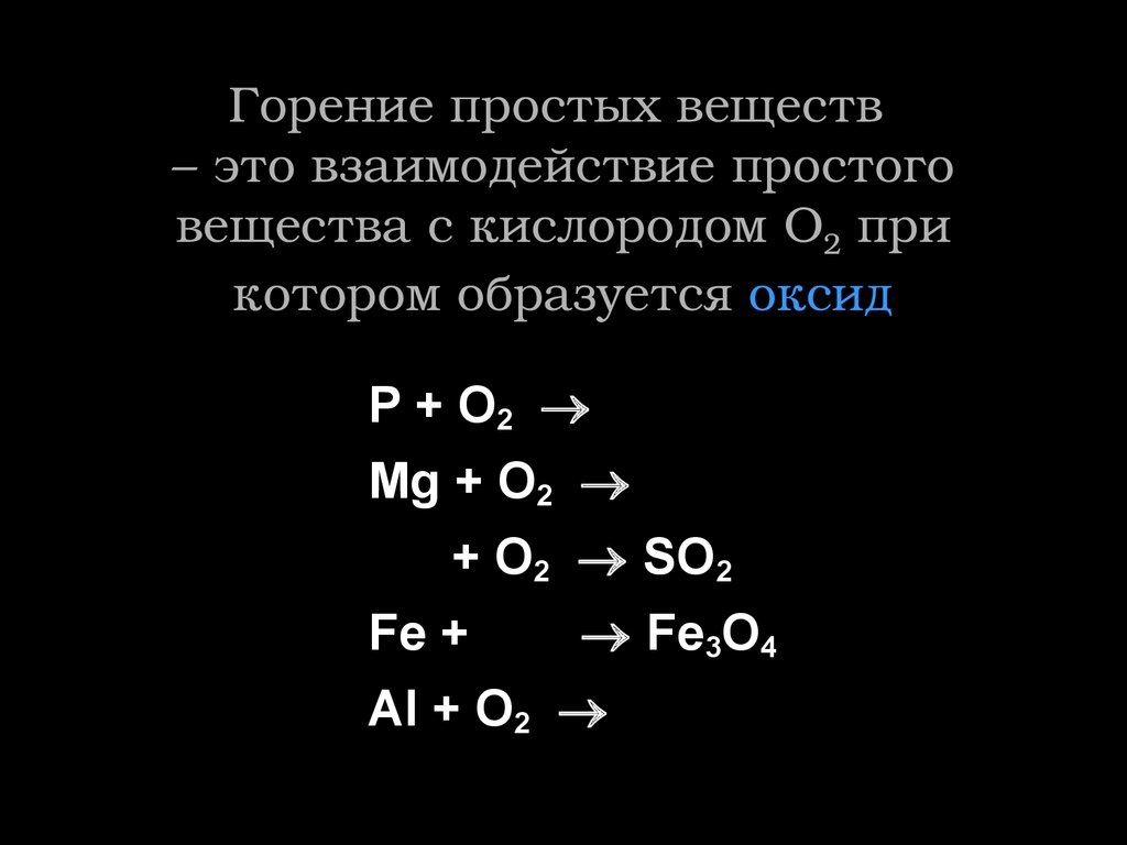 Уравнение реакции горения сложных веществ. Горение простых веществ. Уравнения горения простых веществ. Горение сложных веществ. Уравнения реакций горения сложных веществ.