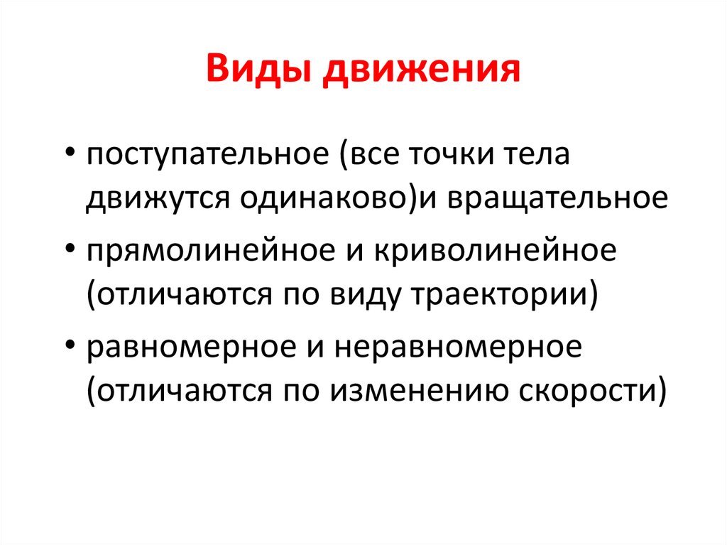 К какому виду движения относится данное изображение