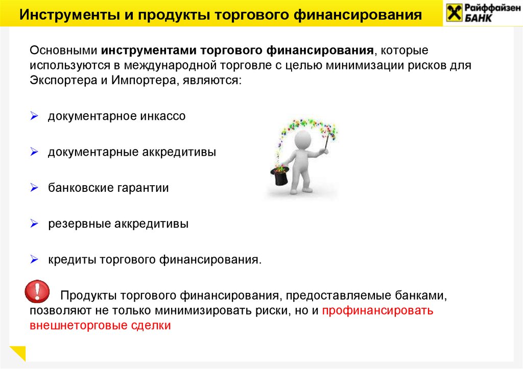 Кредитование торговых операций