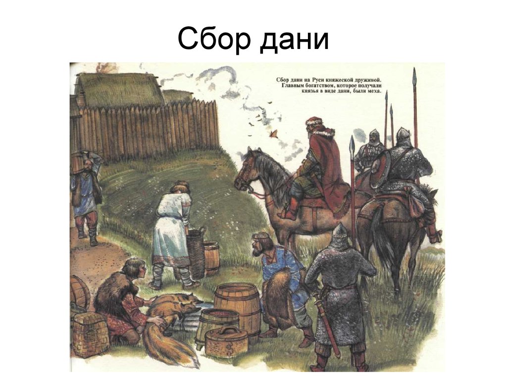 Сбор руси. Сбор Дани в древней Руси. Сбор Дани в древней Руси в 10 веке. Сбор налогов в древней Руси. Киевская Русь сбор Дани.