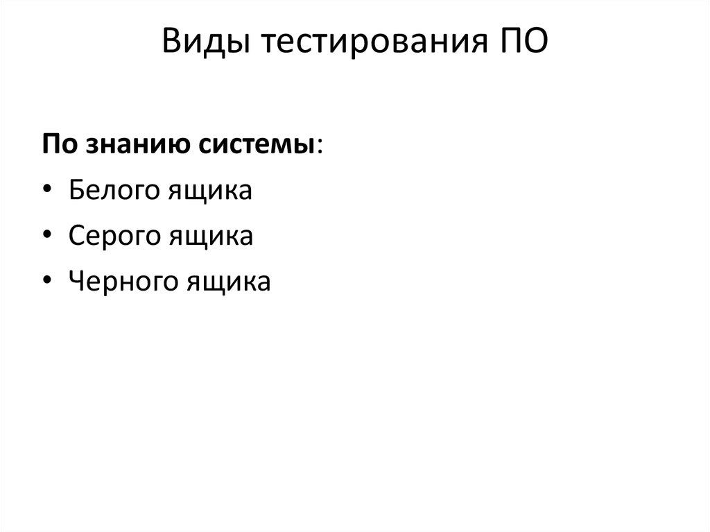 Виды тестов по истории. Тестирование серого ящика. План метод серого ящика тестирование. Виды тестов. Модульное тестирование.