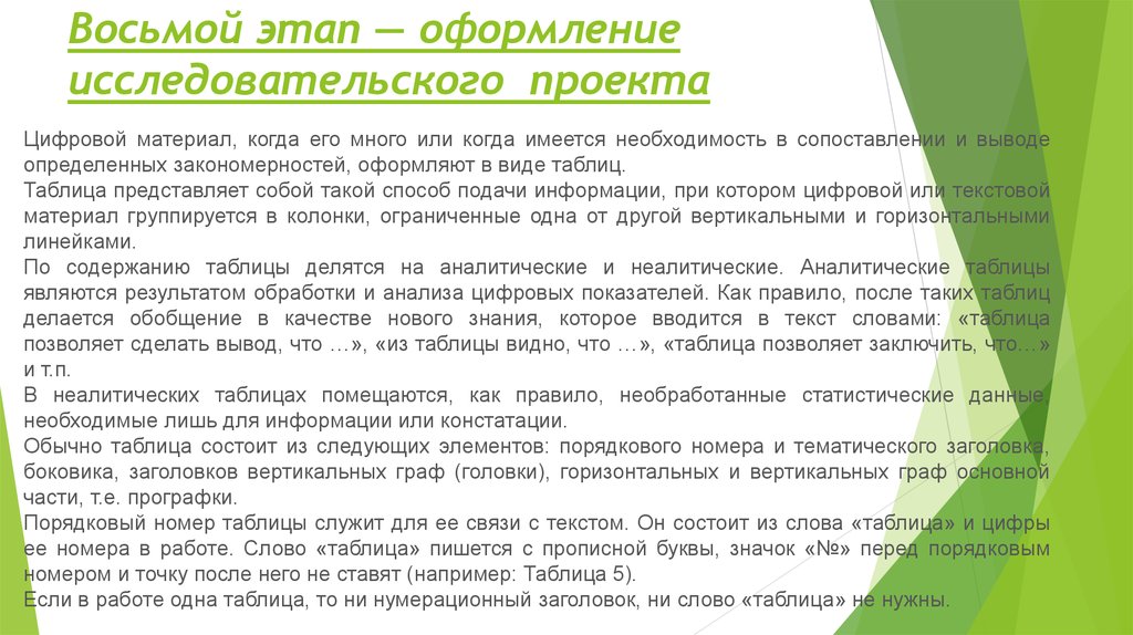 Согласно данным его международного исследовательского проекта. Оформление исследовательского проекта. Исследовательский проект таблица. Заключение в исследовательском проекте оформление. Цифровой материал в тексте.