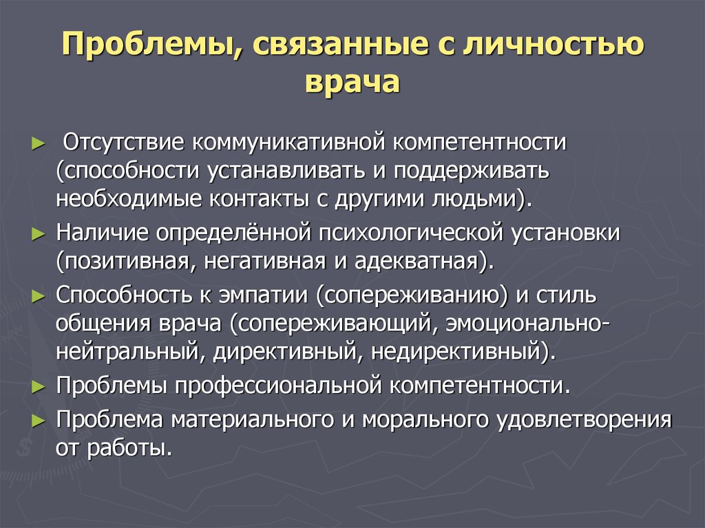 Презентация коммуникативная компетентность медицинского работника