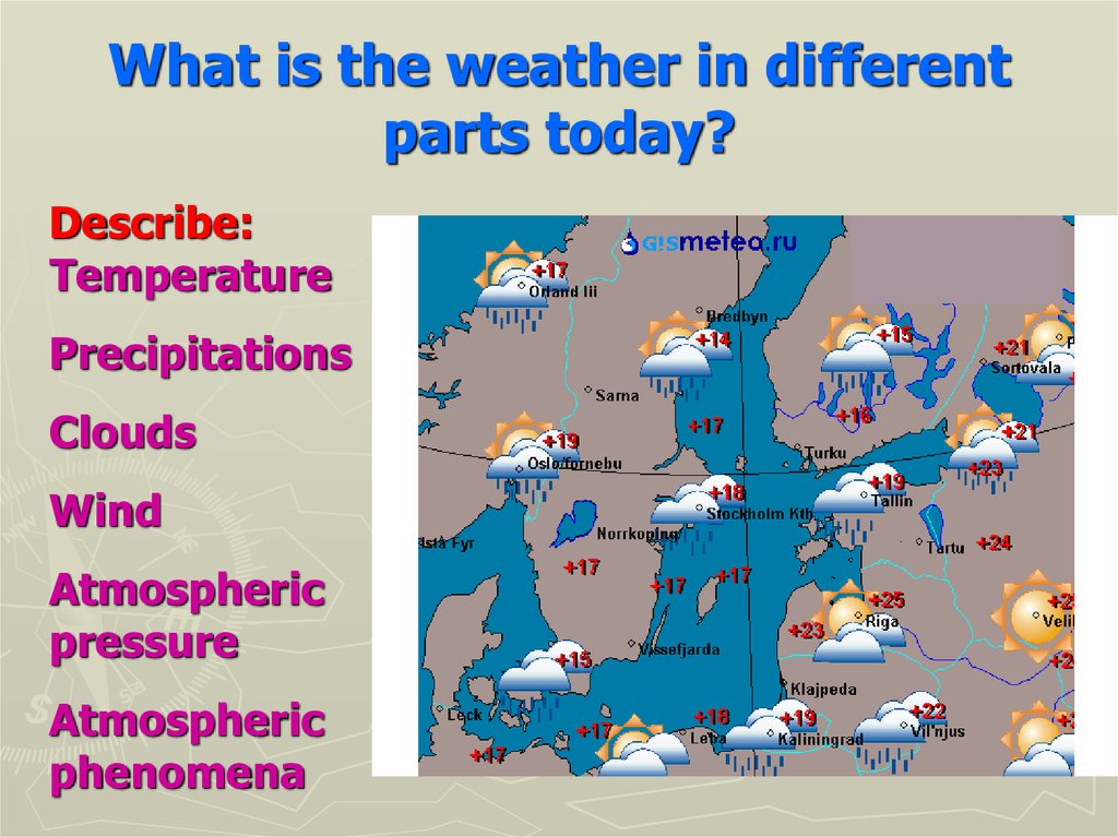 Написать проект по английскому языку 6 класс на тему weather forecast