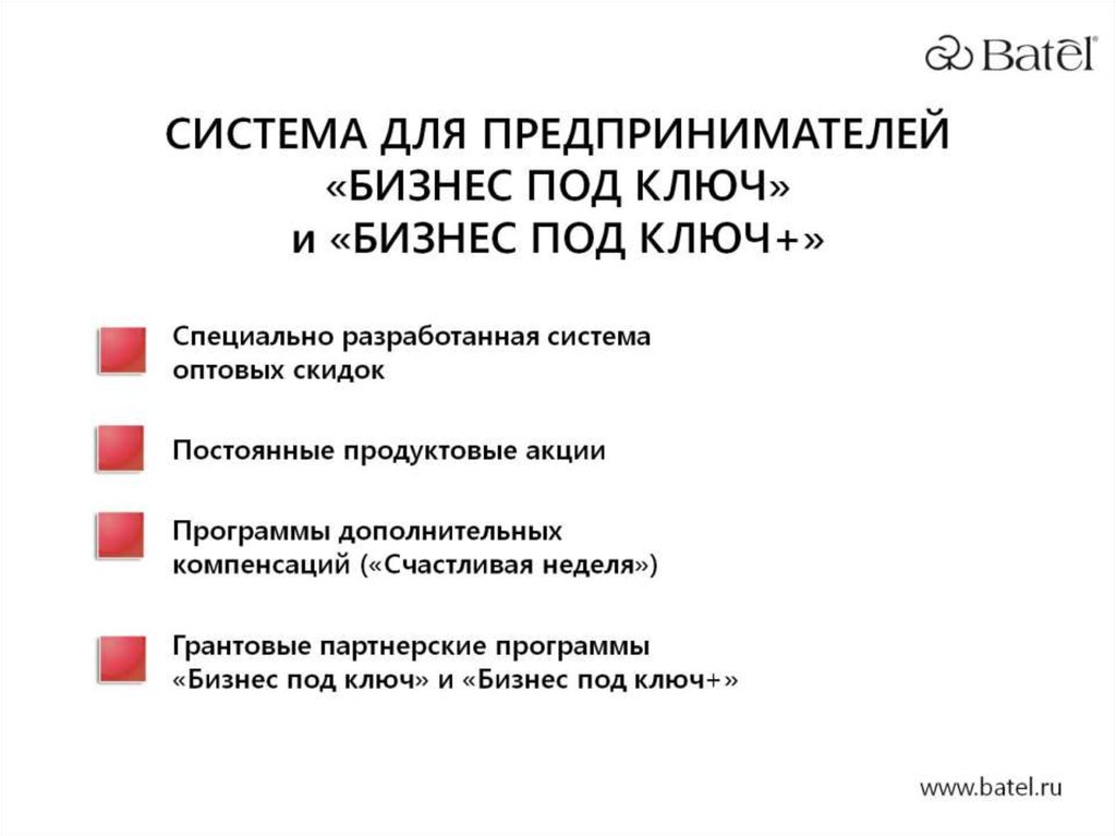 СИСТЕМА ДЛЯ ПРЕДПРИНИМАТЕЛЕЙ «БИЗНЕС ПОД КЛЮЧ»