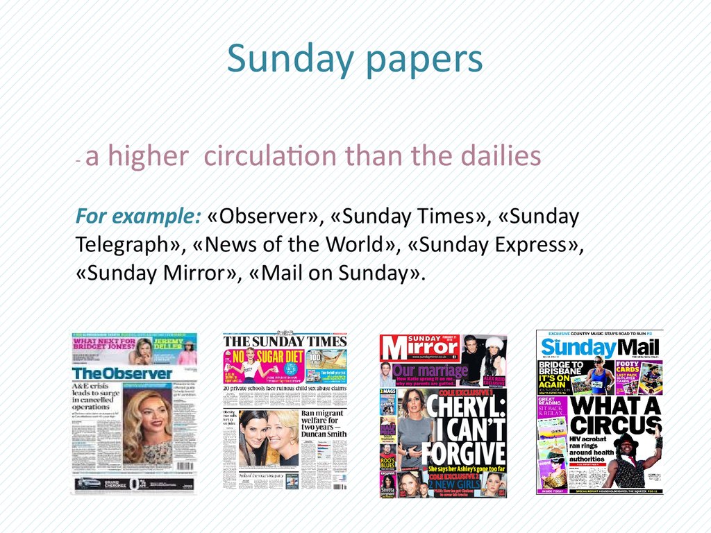 Sunday newspapers. The mail on Sunday. Sunday papers. Паттерн Observer примеры.