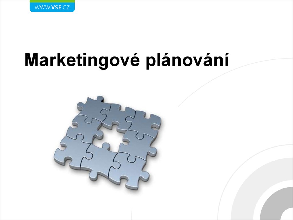Marketingové plánování