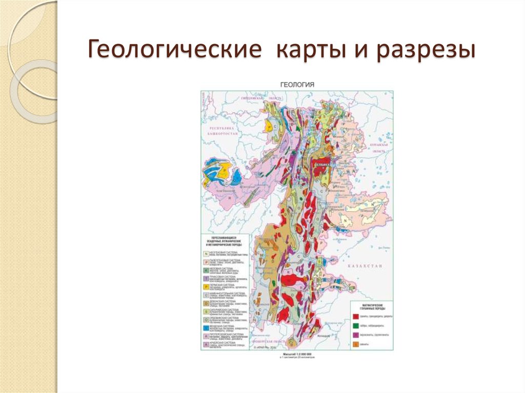 Геологические карты и разрезы