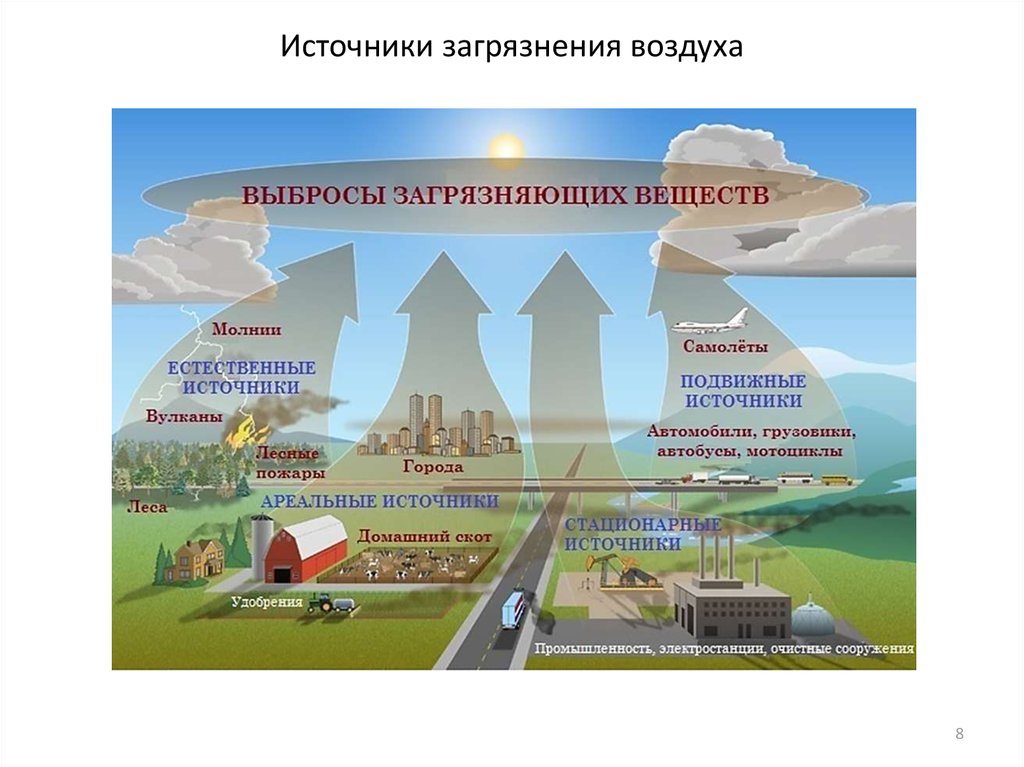 Влияние загрязнения на человека и биосферу проект