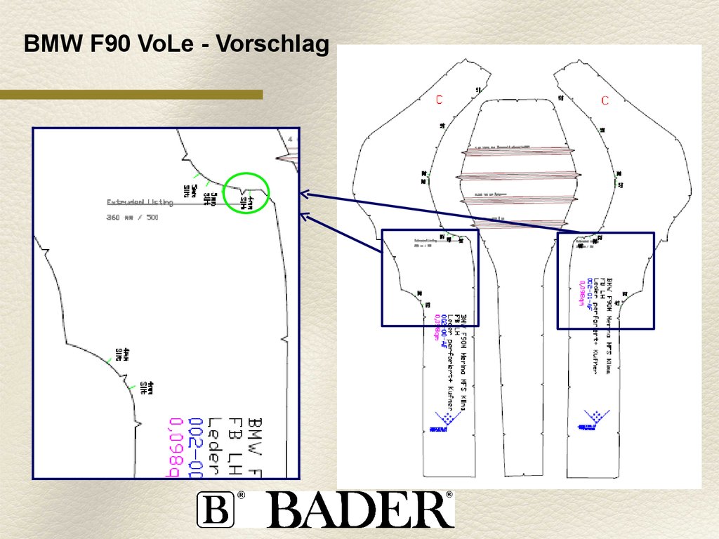 BMW F90 VoLe - Vorschlag