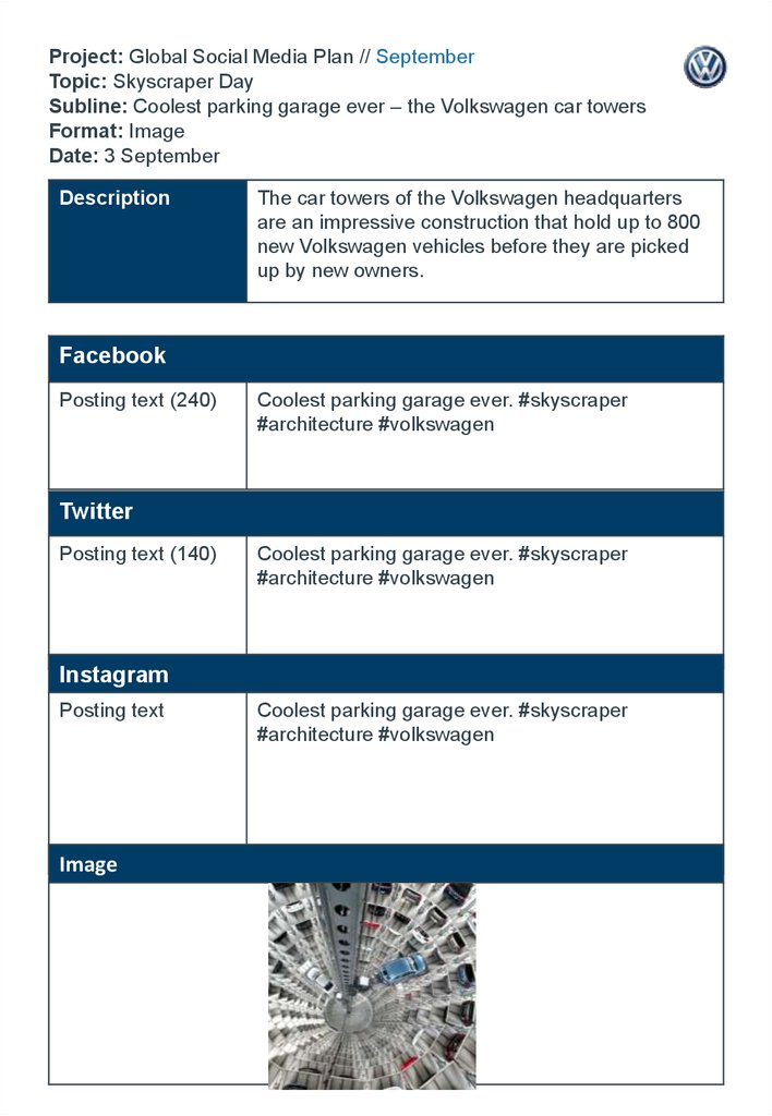 Project Global Social Media Plan September Topic Skyscraper Day