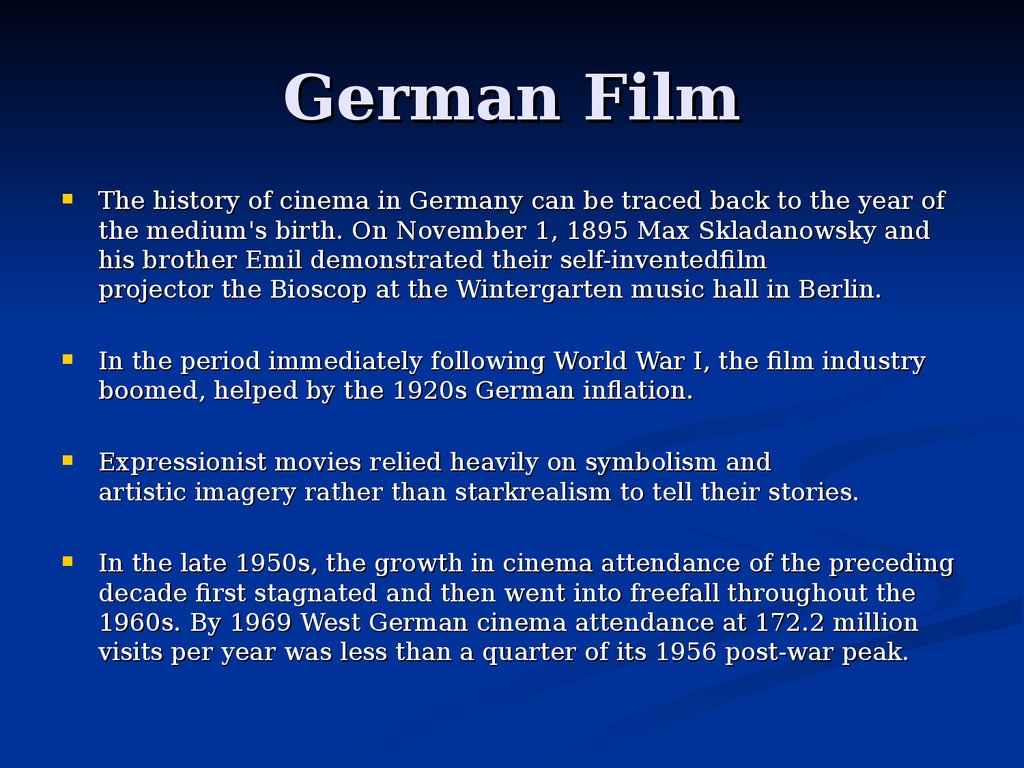 German Film