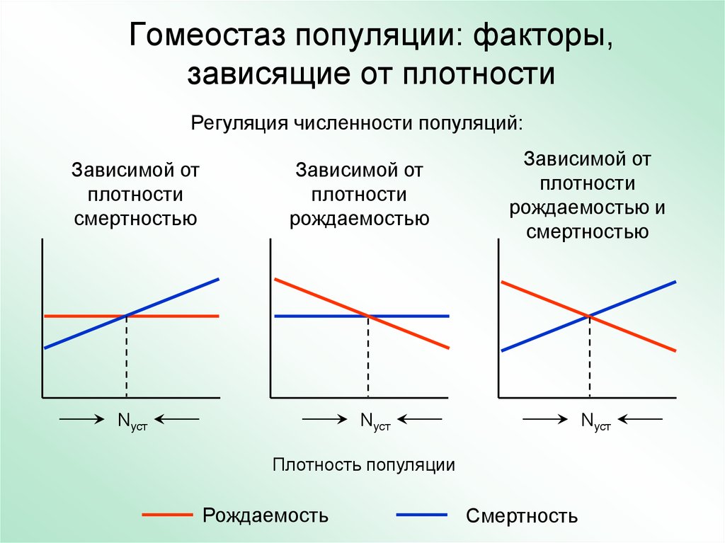 Факторы зависимости