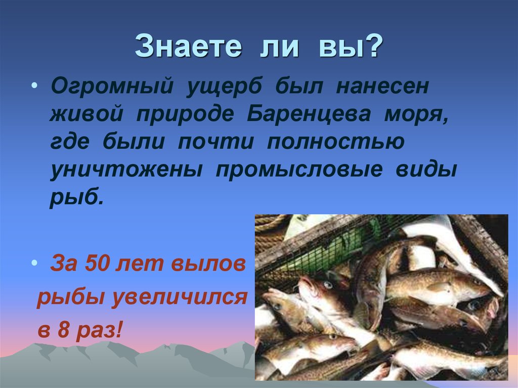 Знаете ли вы?