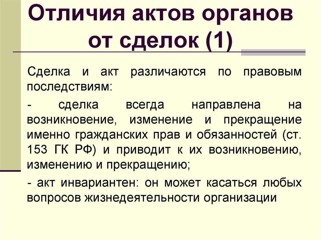 Актов органов