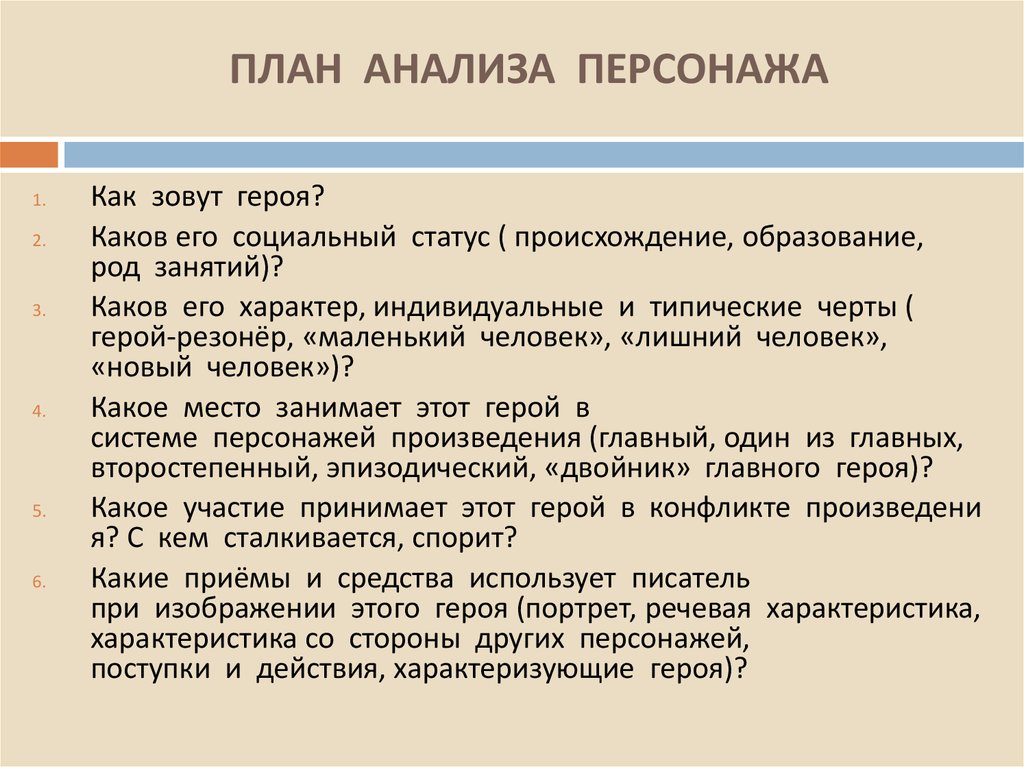 Сочинение характеристика план. План анализа литературного героя 5 класс. План сочинения образ героя в произведении. Как делать анализ персонажа. Анализ персонажа план.