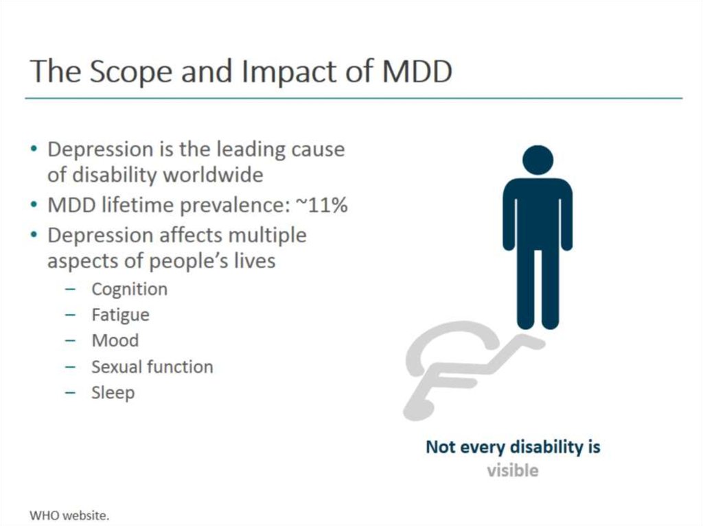 The Scope and Impact of MDD