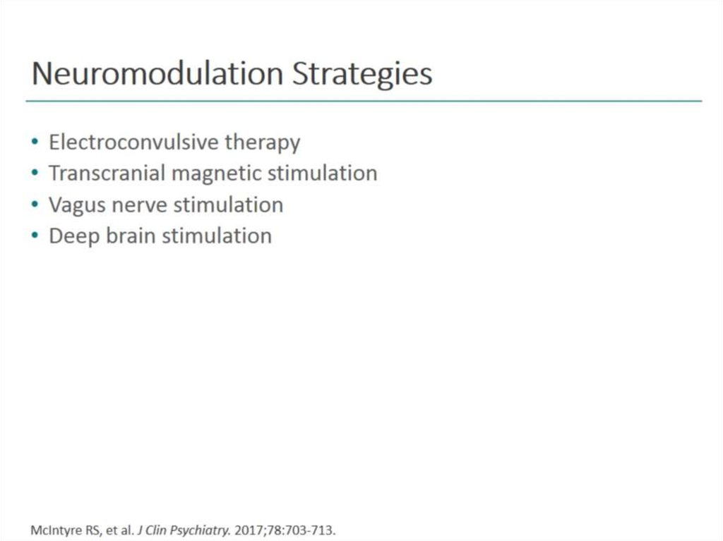 Neuromodulation Strategies