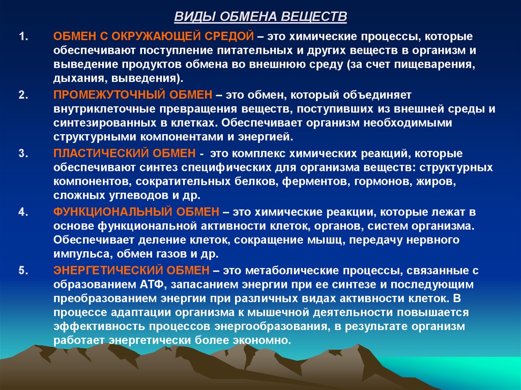 Обеспечивающие обмен. Виды обмена веществ. Виды метаболизма. Виды обмена в организме человека. Основные типы метаболизма.