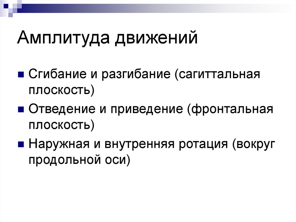 Правильная амплитуда