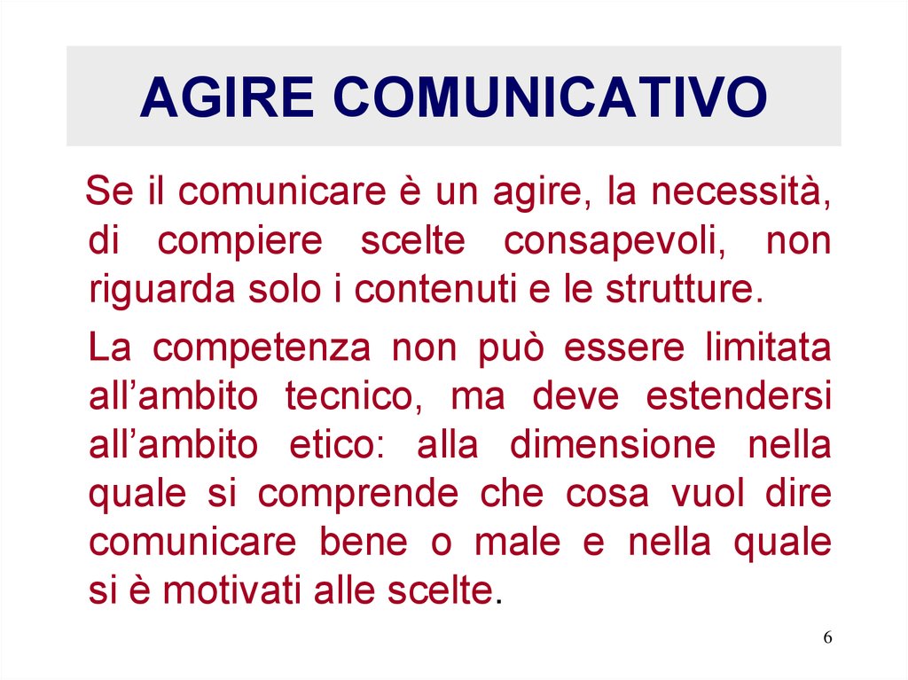 AGIRE COMUNICATIVO